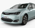 Chrysler Pacifica hybrid with HQ interior 2020 3d model
