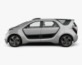 Chrysler Portal HQインテリアと 2020 3Dモデル side view