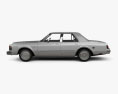 Chrysler LeBaron Medallion 세단 1978 3D 모델  side view