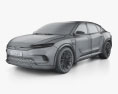 Chrysler Airflow 2024 3D-Modell wire render