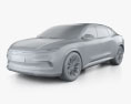 Chrysler Airflow 2024 3D-Modell clay render