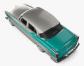 Chrysler Windsor Deluxe 세단 1956 3D 모델  top view