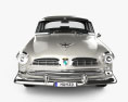 Chrysler Windsor Deluxe Sedán 1956 Modelo 3D vista frontal