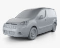 Citroen Berlingo Kastenwagen L1 2014 3D-Modell clay render