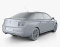 Citroen C-Elysee 轿车 2016 3D模型
