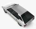 Citroen BX 1994 3d model top view