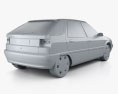 Citroen ZX п'ятидверний Хетчбек 1998 3D модель