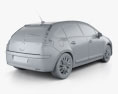 Citroen C4 掀背车 2010 3D模型