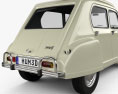 Citroen Dyane 1967 3Dモデル