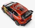 Citroen C3 WRC 2022 3d model top view
