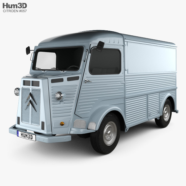 Citroen H Van 1964 3D model