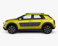 Citroen C4 Cactus with HQ interior 2018 3d model side view