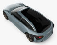 Citroen CXperience 2020 3D-Modell Draufsicht