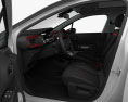 Citroen C3 з детальним інтер'єром 2020 3D модель seats