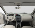 Citroen C-Elysee with HQ interior 2012 3d model dashboard