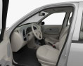 Citroen C-Elysee with HQ interior 2012 3d model seats