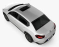 Citroen C3 L 세단 2022 3D 모델  top view
