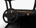 Citroen Ami con interni 2024 Modello 3D dashboard