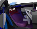 Citroen 19 19 with HQ interior 2022 3d model