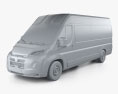 Citroen Jumper Passenger Van L4H2 2024 3D 모델  clay render