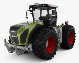 Claas Xerion 5000 Trac VC 2014 3D 모델 