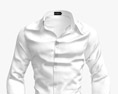 Chemise blanche Modèle 3d