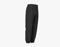 Sweatpants Black Modèle 3d