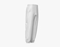 Sweatpants White Modelo 3D