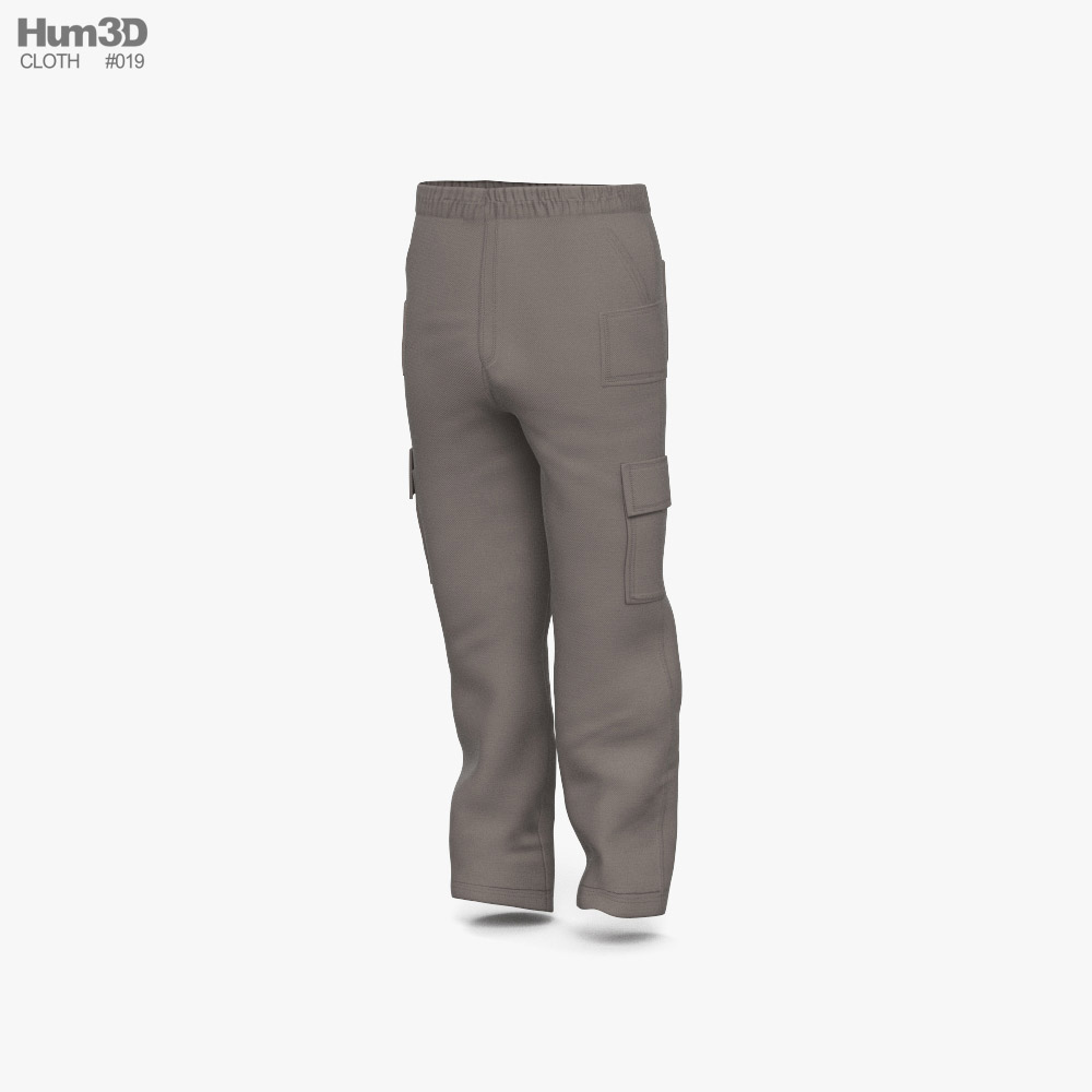 Pantaloni cargo Modello 3D