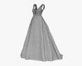Gown 3D 모델 
