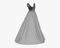 Gown 3D 모델 