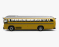 Crown Supercoach bus 1977 3d model side view