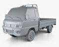 Croyance Elecro 1 Truck 2020 3D 모델  clay render