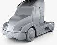 Cummins AEOS electric Camión Tractor 2020 Modelo 3D clay render