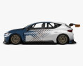 Cupra Leon e-Racer 2022 3D模型 侧视图