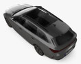 Cupra Leon sportstourer eHybrid 2024 3D-Modell Draufsicht