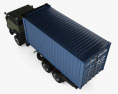 DAC 33-320 DFA Container Truck 1999 3D 모델  top view