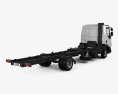 DAF LF 底盘驾驶室卡车 2014 3D模型 后视图