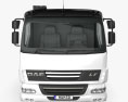 DAF LF 底盘驾驶室卡车 2014 3D模型 正面图