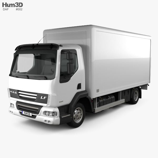 DAF LF Delivery Truck 2014 3D model