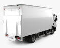 DAF LF Delivery Truck 2014 3Dモデル 後ろ姿