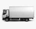 DAF LF Delivery Truck 2014 3D模型 侧视图