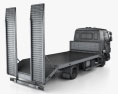 DAF LF Car Transporter 2014 3D 모델 