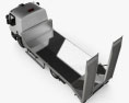 DAF LF Car Transporter 2014 3Dモデル top view