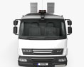DAF LF Car Transporter 2014 Modelo 3D vista frontal