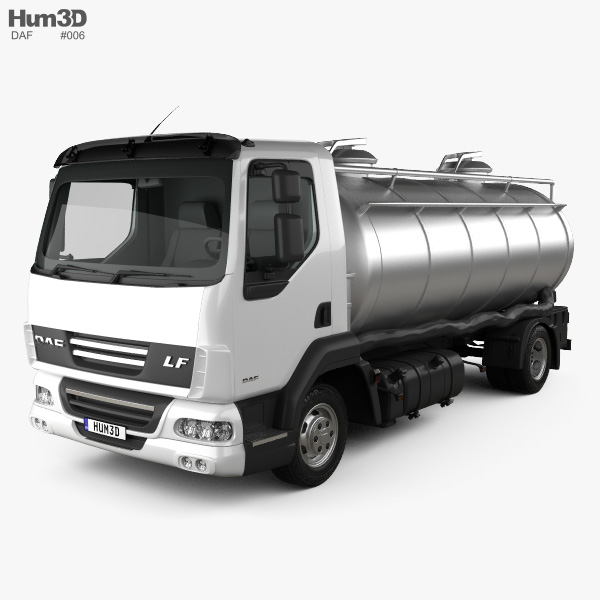 DAF LF Tanker Truck 2014 3D model