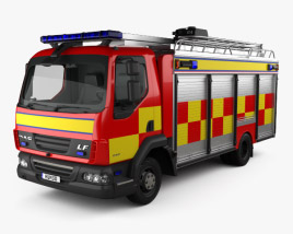 DAF LF Fire Truck 2014 3D model