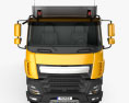 DAF CF 自卸式卡车 2013 3D模型 正面图