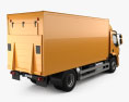 DAF LF 箱式卡车 2016 3D模型 后视图