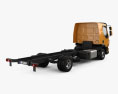 DAF LF 底盘驾驶室卡车 2013 3D模型 后视图